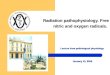 Radiation pathophysiology. Free nitric and oxygen radicals. Radiation pathophysiology. Free nitric and oxygen radicals. Lecture from pathological physiology