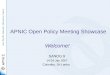 APNIC Open Policy Meeting Showcase SANOG 9 14-24 Jan 2007 Colombo, Sri Lanka Welcome!
