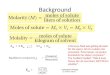 Background [C] [D] [Products] A (g) + 2 B (g) 3 C (g) + D (g) Equilibrium constant (K eq )= K eq = LeChatelier’s Principle (lu-SHAT-el-YAY’s) [Reactants]