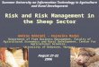 Risk and Risk Management in the Sheep Sector András Nábrádi - Hajnalka Madai Department of Farm Business Management, Faculty of Agricultural Economics