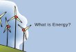 What is Energy?. What we will learn about today: What is Energy? Who uses Energy? Where does Energy come from?