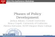 Phases of Policy Development Joshua Adams, Cornell University Nancy Capell, University of California Patrice DeCoster, SUNY Empire State College ACUPA