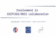 Involvement in CHIPIX65/RD53 collaboration Sara Marconi, Pisana Placidi, Jorgen Christiansen