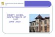 COUNTY SCHOOL INSPECTORATE OF IASI 2009-2010. General SCHOOL Inspector Prof. Liliana Romaniuc