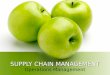 SUPPLY CHAIN MANAGEMENT Operations Management. WHAT IS SUPPLY CHAIN?