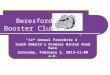 Beresford Booster Club “14 th Annual Frostbite 4” South Dakota’s Premier Winter Road Race Saturday, February 2, 2013—11:00 a.m. Beresford High School