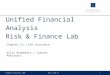 © Brammertz Consulting, 20091Date: 13.10.2015 Unified Financial Analysis Risk & Finance Lab Chapter 15: Life insurance Willi Brammertz / Ioannis Akkizidis