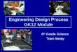 Engineering Design Process GK12 Module 6 th Grade Science Traci Abney