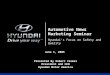 June 1, 2005 Presented By Robert Cosmai President and CEO Hyundai Motor America Automotive News Marketing Seminar Hyundai’s Focus on Safety and Quality