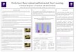 Pavlovian, Observational and Instructed Fear Learning: Emotional Responses to Unmasked and Masked Stimuli Andreas Olsson, Kristen Stedenfeld & Elizabeth