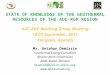 STATE OF KNOWLEDGE OF THE GEOTHERMAL RESOURCES OF THE AUC-RGP REGION Mr. Getahun Demissie Geothermal Energy Consultant African Union Commission Addis Abeba,
