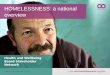 HOMELESSNESS: a national overview ’s end homelessness together Health and Wellbeing Board Stakeholder Network