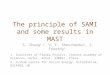 The principle of SAMI and some results in MAST 1. Institute of Plasma Physics, Chinese Academy of Sciences, Hefei, Anhui, 230021, China 2. Culham Centre