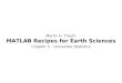 Martin H. Trauth MATLAB Recipes for Earth Sciences Chapter 3 – Univariate Statistics