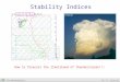 ThermodynamicsM. D. Eastin How to forecast the likelihood of thunderstorms!!! Stability Indices