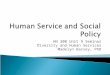 HN 300 Unit 9 Seminar Diversity and Human Services Madelyn Harvey, PhD