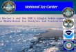 National Ice Center The Nation’s and the DOD’s Single Inter-agency for Operational Ice Analysis and Forecasting