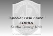 Special Task Force COBRA Scuba Diving Unit Self Contained Underwater Breathing Apparatus