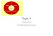 Topic 4 Marketing Marketing Planning. Learning Objectives Discuss the effectiveness of a marketing mix in achieving marketing objectives Examine the appropriateness