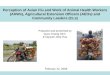 Perception of Avian Flu and Work of Animal Health Workers (AHWs), Agricultural Extension Officers (AEOs) and Community Leaders (CLs) February 22, 2006