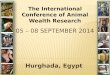 Hurghada, Egypt The International Conference of Animal Wealth Research