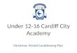 Under 12-16 Cardiff City Academy Christmas Period Conditioning Plan