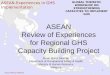 Anuar Mohd. Mokhtar ASEAN-Experiences in GHS Implementation GLOBAL THEMATIC WORKSHOP ON STRENGTHENING CAPACITIES TO IMPLEMENT GHS 1 ASEAN Review of Experiences