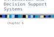 Information and Decision Support Systems Chapter 6