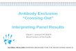 Shawn T. Leonard MT(ASCP) Blood Centers of the Pacific Antibody Exclusion “Crossing-Out” Interpreting Panel Results