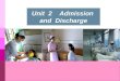 Unit 2 Admission and Discharge. How much do you know about admission and discharge?