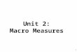 Unit 2: Macro Measures 1. 9_______ 10___________ 11_________ 7 5 6 8 3_____ Review 1.Define GDP? What are the four components? 2.What is not included