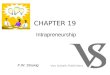 CHAPTER 19 Intrapreneurship Van Schaik Publishers F.W. Struwig