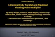 Abdullah Aldahami (11074595) March 12, 2010 1. 1. Introduction 2. Background 3. Proposed Multiplier Design a.System Overview b.Fixed Point Multiplier