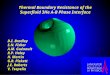 Thermal Boundary Resistance of the Superfluid 3 He A-B Phase Interface D.I. Bradley S.N. Fisher A.M. Guénault R.P. Haley H. Martin G.R. Pickett J.E. Roberts