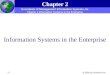 2.1 Information Systems in the Enterprise Chapter 2 Essentials of Management Information Systems, 6e Chapter 2 Information Systems in the Enterprise ©