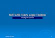 October 13, 2005 0 MATLAB Fuzzy Logic Toolbox Intelligent Control