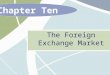 Chapter Ten The Foreign Exchange Market. 10 - 2 McGraw-Hill/Irwin International Business, 6/e © 2007 The McGraw-Hill Companies, Inc., All Rights Reserved