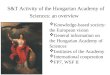 S&T Activity of the Hungarian Academy of Sciences: an overview  Knowledge-based society: the European vision  General information on the Hungarian Academy
