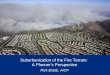 Suburbanization of the Fire Terrain: A Planner’s Perspective Rick Brady, AICP