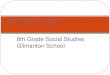 8 th Grade Social Studies Gilmanton School World War II Begins