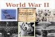 World War II. Learning Targets I can describe the impact of World War II on Georgia’s development economically, socially, and politically. I can describe