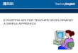 Read and learn E-PORTFOLIOS FOR TEACHER DEVELOPMENT: A SIMPLE APPROACH