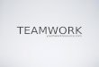 TEAMWORK youthworkresource.com. TEAMWORK What different examples of working in a team can you think of? youthworkresource.com