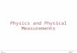 Sivarama SarmaIB Physics Physics and Physical Measurements