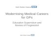 Modernising Medical Careers for GPs Education Supervision and Review of Progression