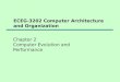 Chapter 2 Computer Evolution and Performance ECEG-3202 Computer Architecture and Organization