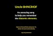 Uncle BrINClHOF An annoying song to help you remember the diatomic elements. Open in PowerPoint and press F5. Slides forward automatically. By Amy Brannon
