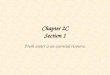 Chapter 2C Section 1 Fresh water is an essential resource