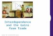 Copyright © 2004 South-Western/Thomson Learning Interdependence and the Gains from Trade