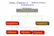 Carey Chapter 2 – Hydrocarbon Frameworks “Alkanes” HydrocarbonsHydrocarbons AromaticAromaticAliphaticAliphatic AlkanesAlkanes AlkynesAlkynes AlkenesAlkenes